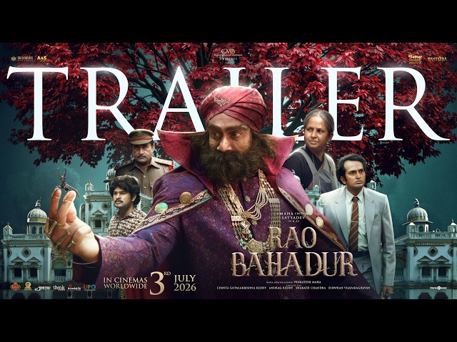 Rao Bahadur - Official Trailer | Satya Dev | A Venkatesh Maha Film | GMB | SriChakraas | A+S Movies