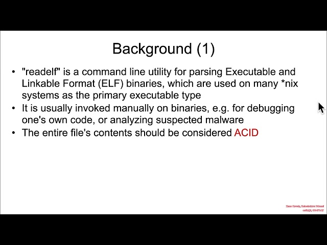 Vulns1001 02 Stack Buffer Overflow CVE-2021-20294🧝‍♀️ 01 Background FTF