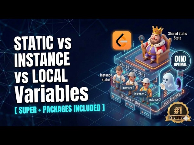 Stop Confusing Static & Instance in Java ! (Super + Packages Included) | Gujarati