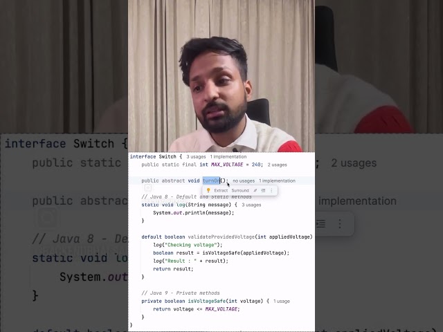 Java Interface – Key Components
