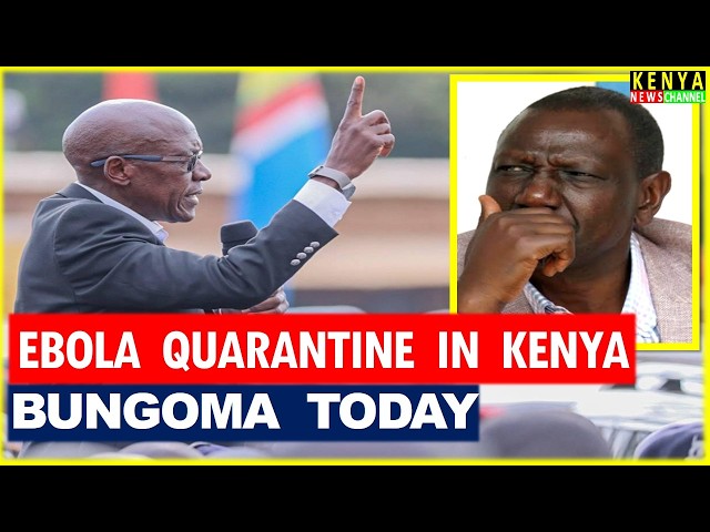 IT'S GETTING UGLY! Listen what Angry Khalwale told Ruto about Ebola Quarantine Facility in Kenya