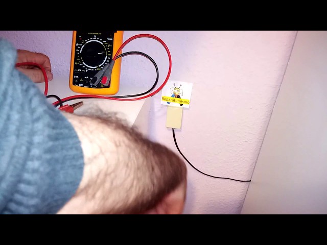 MEDIDA DEL VOLTAJE DE LINEA TELEFONO CON POLIMETRO DIGITAL Y ANALOGICO