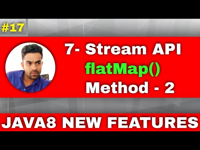 7.Stream API | Example of stream flatMap method| Explain about flatMap in java8 | #CodingTrix.