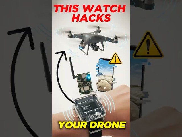 How a Drone Can Be Attacked Using Wi-Fi Deauthentication