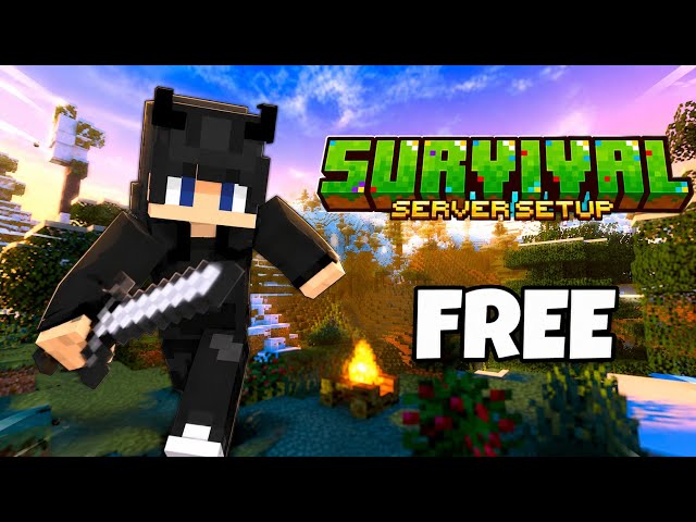 ✨ Best FREE Moon MC 1.21.4 Survival Server Setup | Survival Backup ⚡