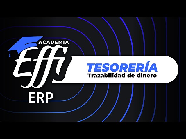 Trazabilidad de dinero - EFFI ERP