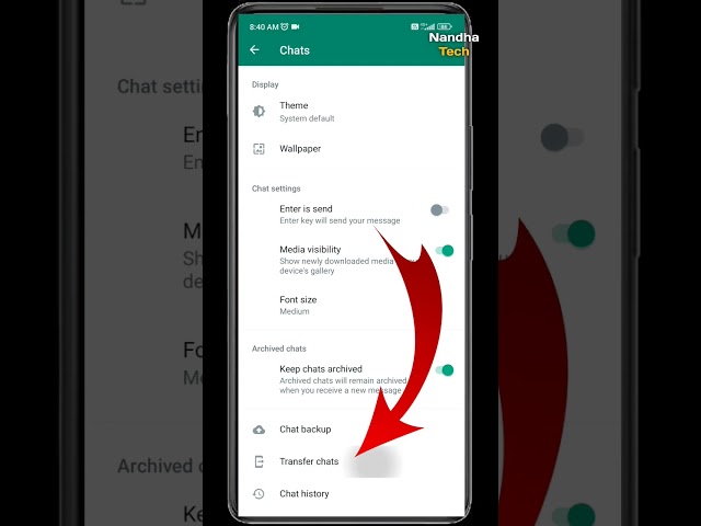 How to Transfer WhatsApp Chats in Tamil | WhatsApp Tricks in Tamil | WhatsApp Chat Transfer Nandha T