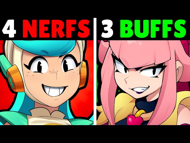 NEWS! 56 Update Balance Changes coming to Brawl Stars!