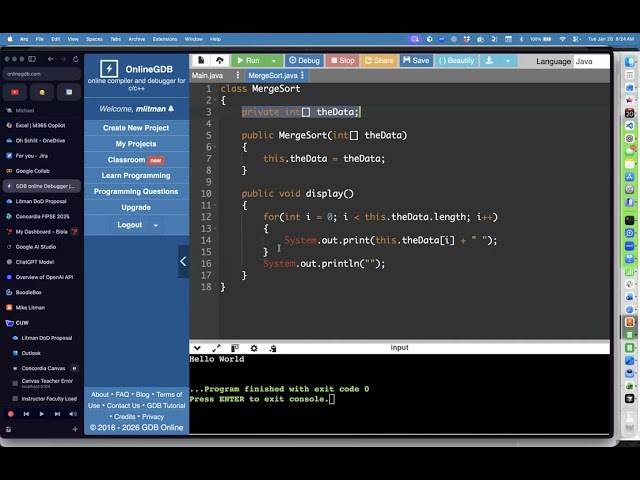 CSC2050 - Merge Sort Explained and Implemented from Scratch