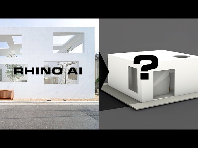 I Tested 4 AIs in Rhino Which Is the Best Architecture Assistant