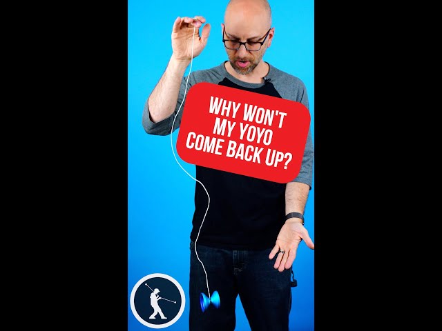Why Wont My Yoyo Come Back Up? Solved! Fast Easy!😅 #shorts #yoyo #yoyotricks