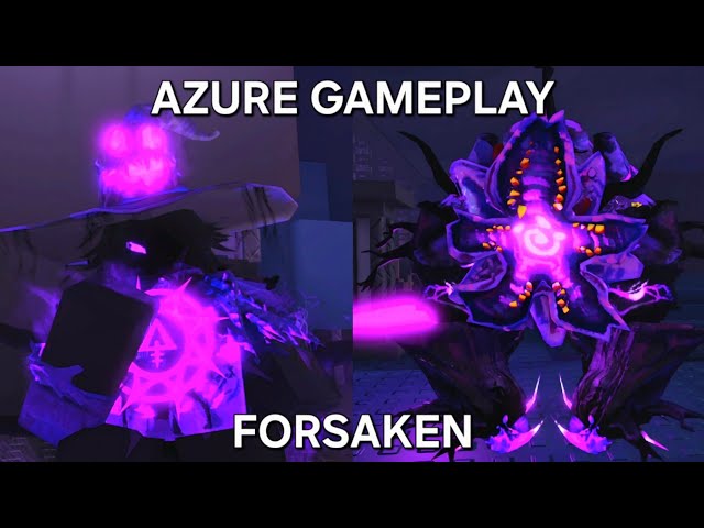GAMEPLAY GANADORA DE AZURE - Forsaken (Roblox)