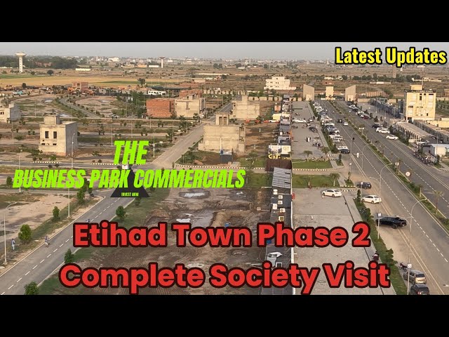 Etihad Town Phase 2 Development Update | Pine Avenue & GIA BAGGA Underpass | The Business Park