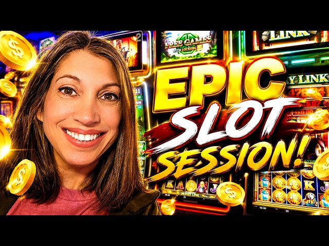 THIS slot machine had everyone looking! 👀 It wouldn’t stop winning! 🎰🤑