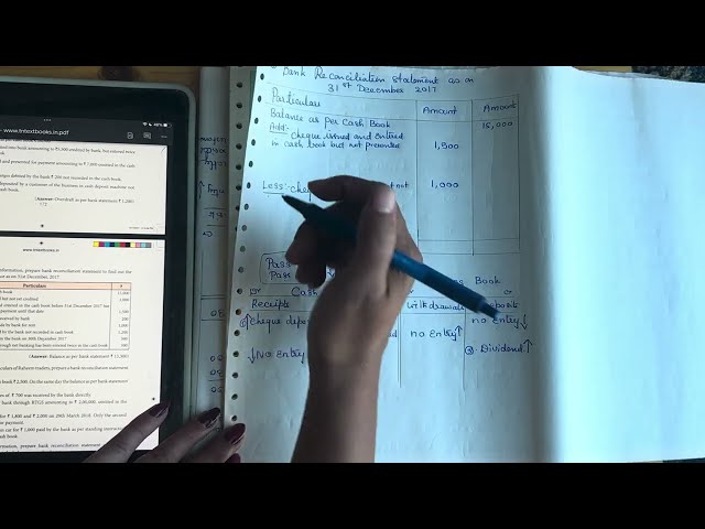 11th Accountancy - Chapter 8 #samacheerkalvi Bank Reconciliation Statement Question - 3
