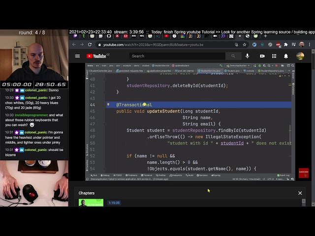 Programming Workout #537 SPRING @amigoscode