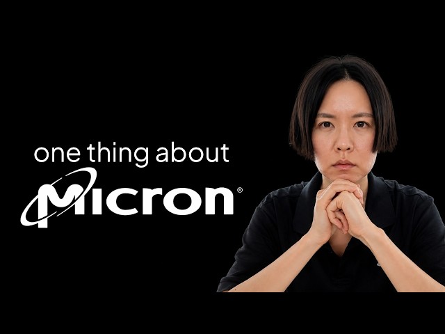 understand Micron and why it's screwing AI in 17 mins