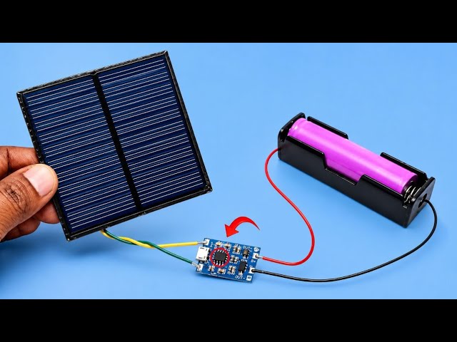 ⚡ Don't Waste Your Solar Power! Charge 18650 Lithium Batteries the RIGHT Way 🔋☀️