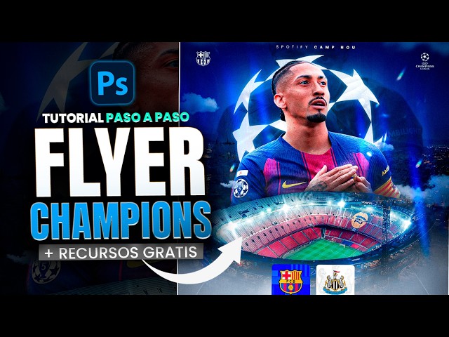 💪‍‍ How to Design a Sports Flyer Step by Step - Photoshop Tutorial