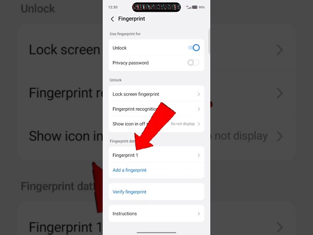 finger lock🔐 kaise hatayen😱 Vivo mobile ka fingerprint unlock karen ? #shortvideo #shorts ...