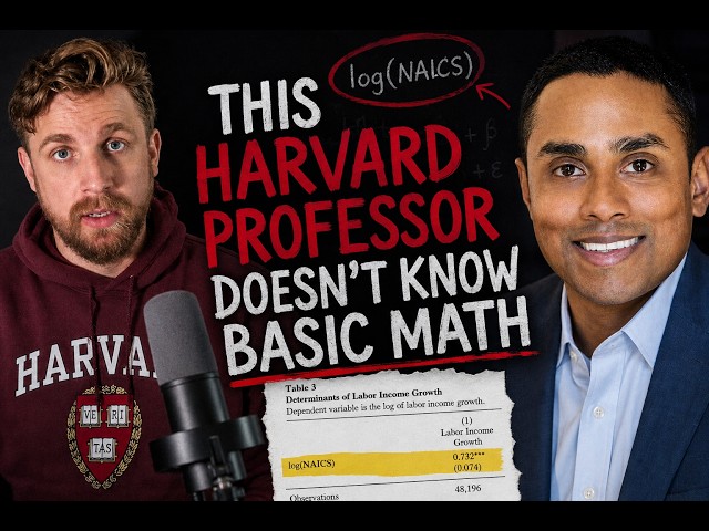 This Harvard Professor Doesn’t Understand Basic Math