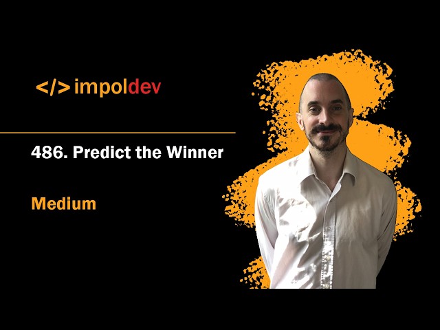 Predict the Winner | LeetCode 486 - Python