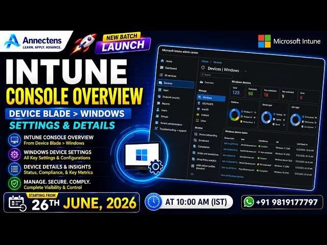 Day 8 | (Weekdays) Microsoft Intune Masterclass 2026 – Become Endpoint Expert! Enrollment Open! #ai