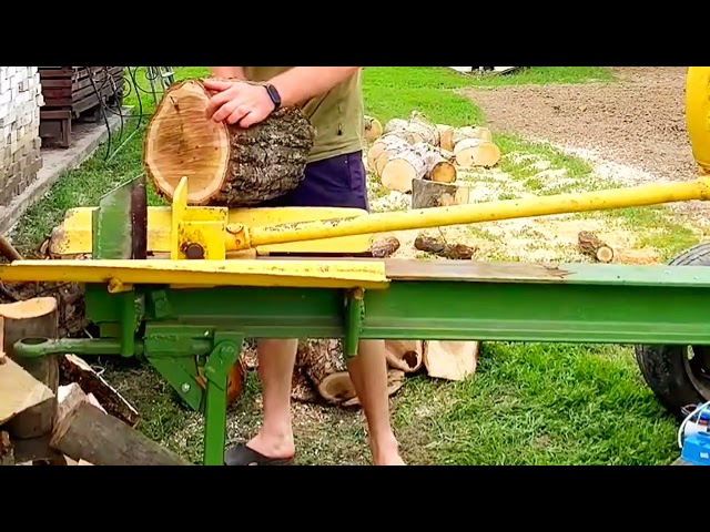 Firewood Processing: Log Splitter Safety and Technique