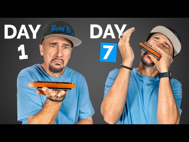 7 Days to Learning Harmonica (Beginner Lesson)