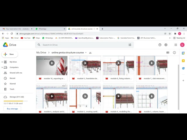 protastructure tutorial: how to access the prota structure online course