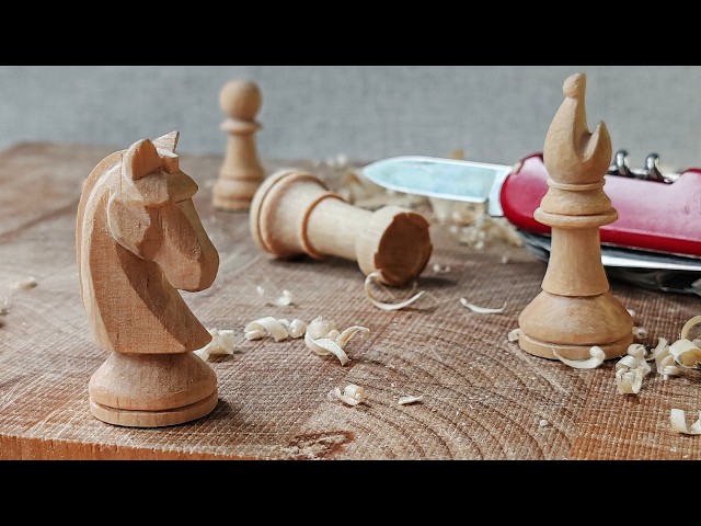 Whittle a Chess Set | Introduction (Scale, Wood & Basic Cuts)
