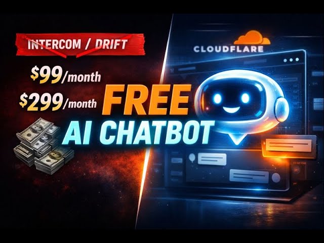 Build a FREE Production-Ready AI Chatbot 🤖 | Cloudflare Workers + RAG #AIChatbot #SaaS