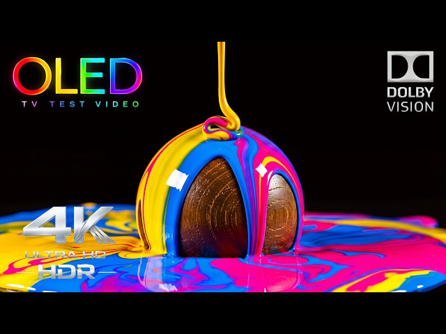 You Won't Believe This 4K HDR 240FPS | Dolby Vision OLED Display Test (8K/4K Video TV)