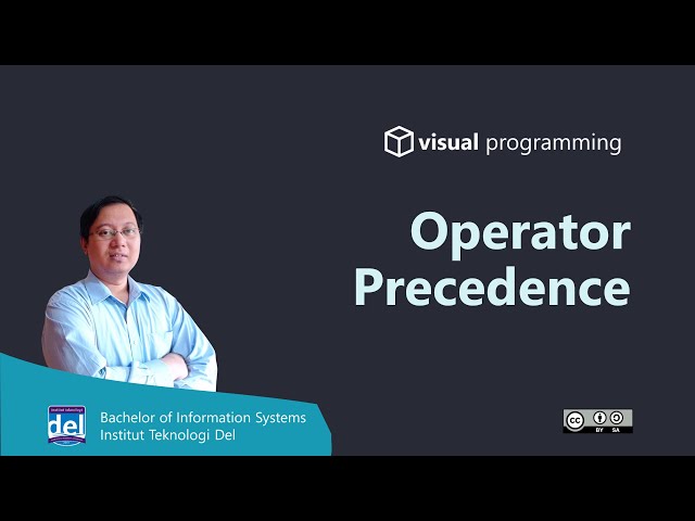 Operator Precedence | Visual Programming | Bahasa Indonesia