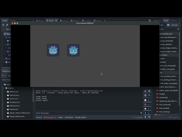 Devlog 1 - Overclocked #indiegame #gamedev #godot