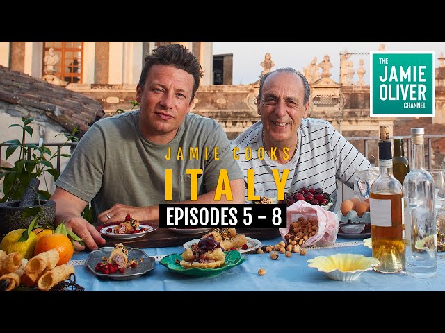 Jamie Cooks Italy | Full Episodes 5 - 8