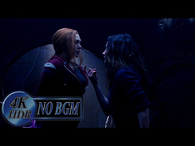 Wanda Discovers Agatha’s Basement Lair Fight Scene [No BGM] | WandaVision