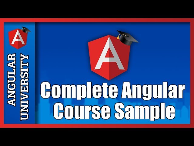💥 Angular Tutorial - The Complete Angular With Typescript Course - Sample Lessons