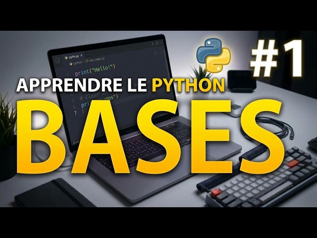 COMPRENDRE PYTHON & SES BASES EN 10 MINUTES ! 🐍 (Cours Débutant #1)