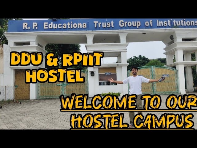 Exploring #DDU and #Rpiit  hostel campus karnal #Hostelcampus