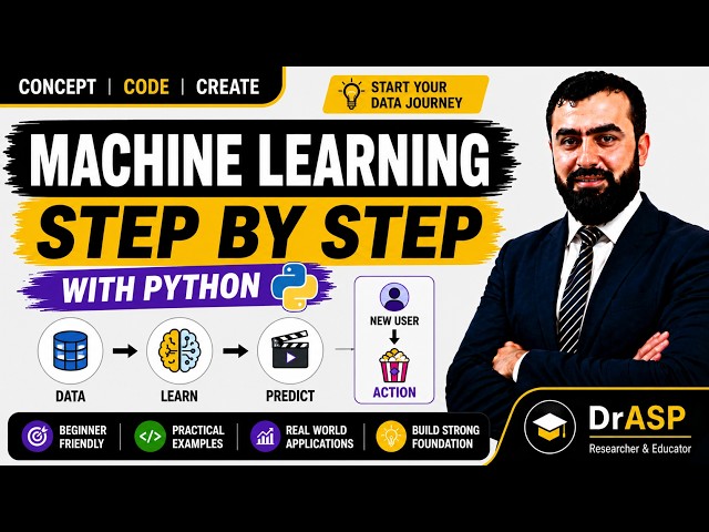 Machine Learning Step by Step with Python | From Data to Prediction