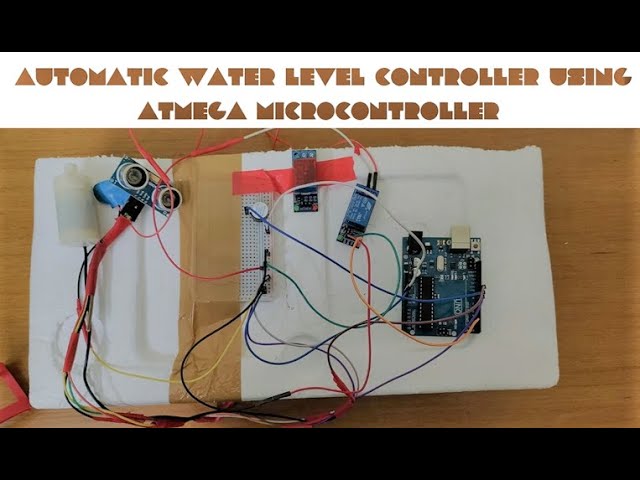 Project 1: Automatic Water level monitoring system using 8051 Microcontroller