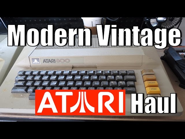 Modern Vintage Haul - Atari 800