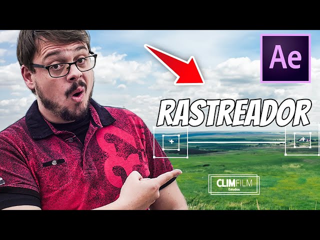 How to use the MOTION TRACKER in AFTER EFFECTS - Track motion (Tracker control)
