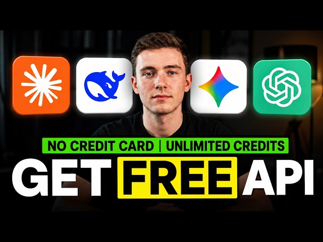 Get Free API Keys for Any AI Model | Get Unlimited AI Credits! | Claude, OpenAI, Gemini (2026)