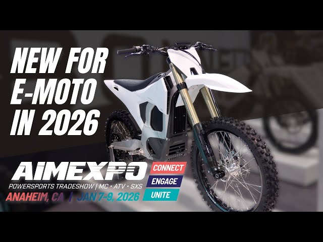 What's New for E-Moto in 2026? | AIMExpo 2026 Recap