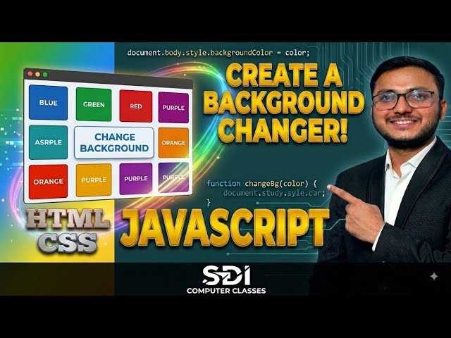Background Changer Project Using HTML & JavaScript #nitin_sir #sdi