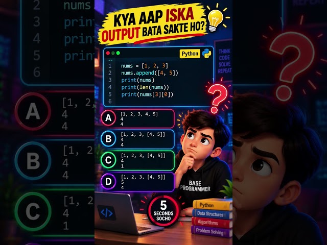 Only Pro Python Developers Can Solve This? 🐍🤯 #shorts