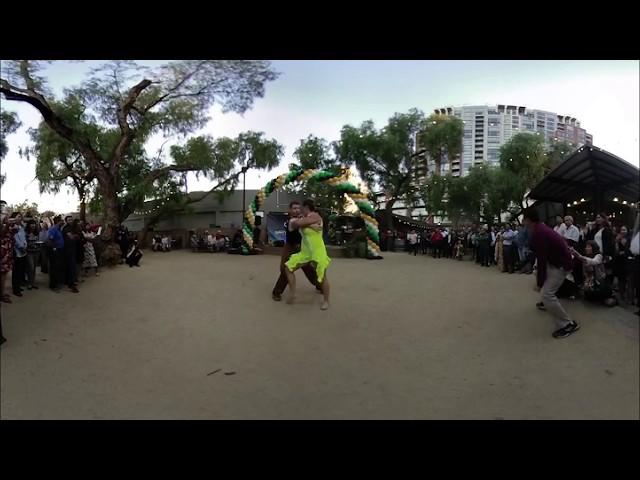 Tytus Bergstrom with awesome Student Tiffany Rumba/Cha Cha -