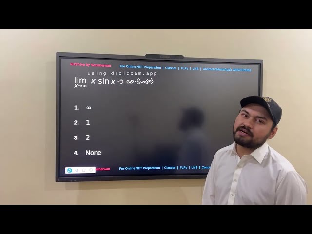 Limits | Past Papers Solution 2 | NUSTrive by Nowsherwan